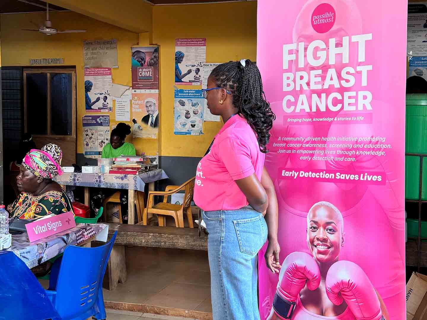 Adamrobe, Dodowa | Breast Cancer Awareness & Screening